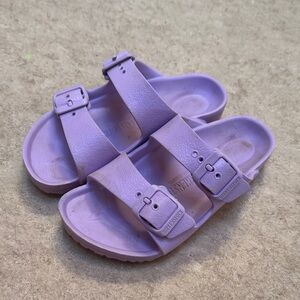 Kids Purple EVA Birkenstock Sandals